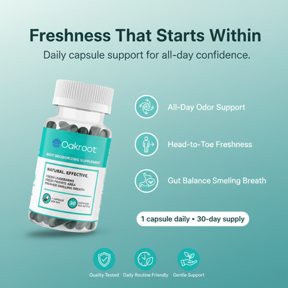 Full-Body Deodorizing Supplement (30 Capsules)