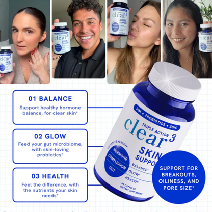 Clear3 Skin Support (60 Capsules)