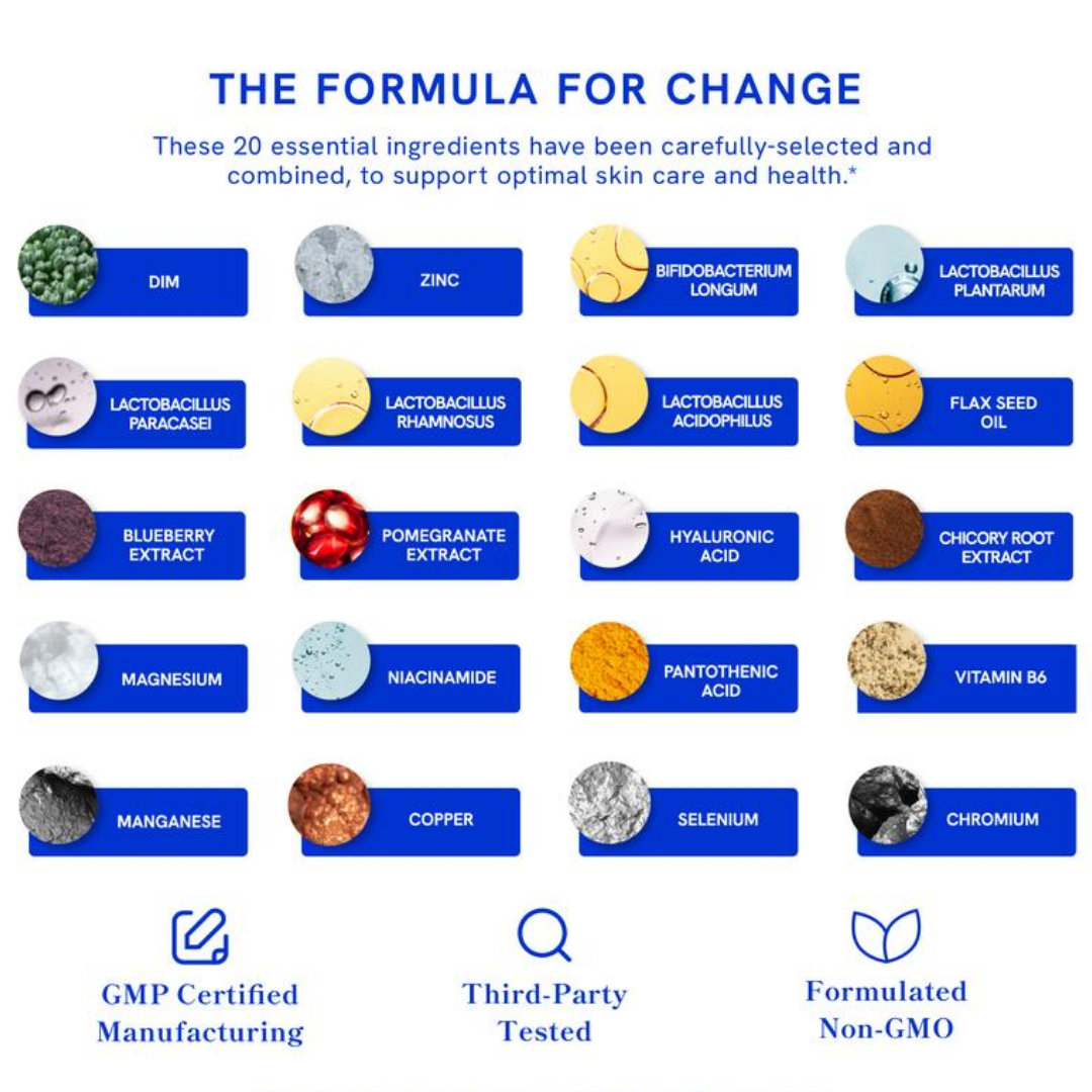 Clear3 Skin Support (60 Capsules)